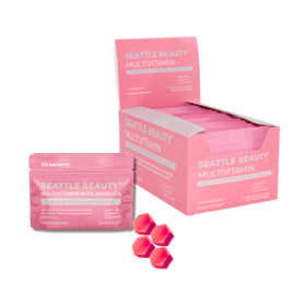 Multivitamin Gummy with Angelica | Strawberry (12-Pack)