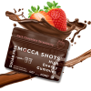 Sugar Free Mocca Shots Energy Gummies with Caffeine | 12-Pack - Dark Chocolate Strawberry