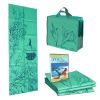 FOLDING YOGA MAT KIT (Phtalate- Free Folding Mat, Tote & DVD)