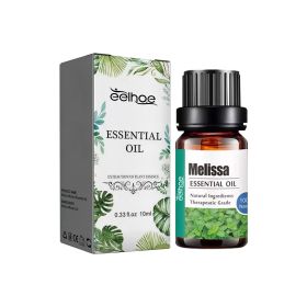 EELHOE Melissa Officinalis Essential Oil, Moisturizing Massage Skin Body Care Improve Memory Melissa Officinalis Essence