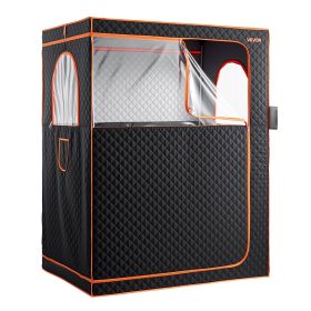 VEVOR 2 Person Portable Infrared Sauna for Home, Upgraded Full Body Home Spa Tent with 2 Foldable Chairs & Heated Mat & Remote