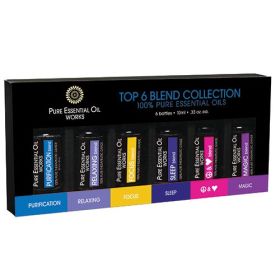 Top 6 Blend Essential Oils Set