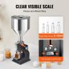 Manual Paste Liquid Filling Machine, 5-100ml Bottle Filler, Adjustable Bottle Filling Machine