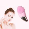 Silicone Facial Cleansing Brush - Pink