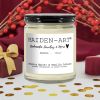 Serenity Spice: A Vanilla Infusion - Candle for Mindfulness & Meditation - aromatherapy candle