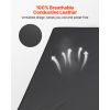 Grounding Mat, 27 x 60 in Anti-Slip PU Leather Earthing Mat, with 15 Feet Grounding Cord, Grounding Pad for Sleep, Boost Energy, Improve Sleep