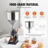 Manual Paste Liquid Filling Machine, 5-100ml Bottle Filler, Adjustable Bottle Filling Machine
