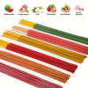 6 Fruit Flavors Incense Sticks, with Rich Fruity Aromas such as Cantaloupe, Strawberry, Watermelon, etc., 25.5cm/ 10.04in, Perfect for Yoga