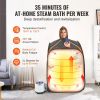 VEVOR Portable Steam Sauna Tent 1200W Personal Spa Loss Weight Detox Therapy