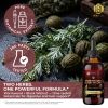 Wormwood & Black Walnut Tincture Liquid Extract â€“ Extra Strength Liver Health & Detox Support, 2 fl oz