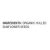 Woodstock Organic Hulled And Unsalted Sunflower Seeds - Case Of 8 - 12 Oz