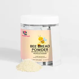 Bee Pearl Powder Energy, Immunity, And Skin Support With Bee Bread, Propolis, Royal Jelly And Vitamin C  30 Sachets (Option: BEE BREAD POWDER)