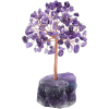 Amethyst Crystal Tree Crystals Healing Stones Reiki Natural Crystals Base