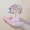 Amethyst Crystal Tree Crystals Healing Stones Reiki Natural Crystals Base