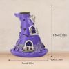 1pc,Vintage Style Doll Cone Incense Burner - Smoke Coming Out of Eyes and Corners of Mouth - Perfect for Yoga Room, Halloween Theme Party Decor