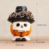 1pc,Vintage Style Doll Cone Incense Burner - Smoke Coming Out of Eyes and Corners of Mouth - Perfect for Yoga Room, Halloween Theme Party Decor