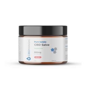 CBD Healing Salve Cream (Dosage: 500mg, Flavour: Peppermint)