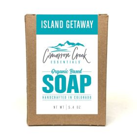 Island Getaway Organic Bar Soap 5.4oz (size: Full Bar)