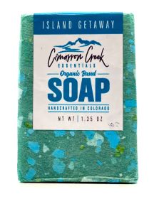 Island Getaway Organic Bar Soap 5.4oz (size: Travel)