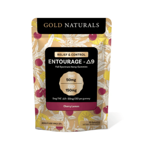 5 mg Entourage Î”9 Hemp Gummies â€“ Utah Compliant, Full-Spectrum Calm & Relaxation (Flavor: Cherry Lemon, size: 10 PACK)
