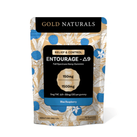 5 mg Entourage Î”9 Hemp Gummies â€“ Utah Compliant, Full-Spectrum Calm & Relaxation (Flavor: Blue Raspberry, size: 30 PACK)
