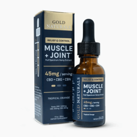 Muscle & Joint Relief Hemp Tincture â€“ Full-Spectrum CBD + CBG + CBN - Fast-Acting Pain Support, Recovery Boost, Natural Comfort Formula (Strength: Light, size: 30 ML)