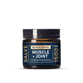 Muscle & Joint Relief Salve â€“ Full Spectrum Hemp Extract with CBG & Botanicals | Fast-Acting Pain & Inflammation Support, Less Than 0.3% THC (size: 1 OZ)