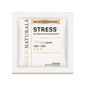 Stress Soft Gels â€“ Full-Spectrum Hemp Extract Capsules with CBD + CBN for Calm & Focus - Natural Stress & Anxiety Relief (Strength: Heavy, size: 2 PACK)