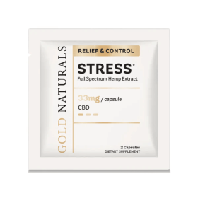 Stress Soft Gels â€“ Full-Spectrum Hemp Extract Capsules with CBD + CBN for Calm & Focus - Natural Stress & Anxiety Relief (Strength: Light, size: 2 PACK)