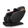 3D Full Body Zero Gravity Shiatsu Electric Massage Chair SL-Track Recliner with Airbag Speaker LCD Touch Screen+Mini Remote Voice Control Back Heat