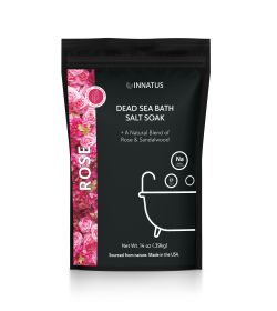 Dead Sea Soothing Bath Salt Soak with 21 Minerals – Relaxing, Detoxifying, and Nourishing for Skin – 14oz (Default: Default)