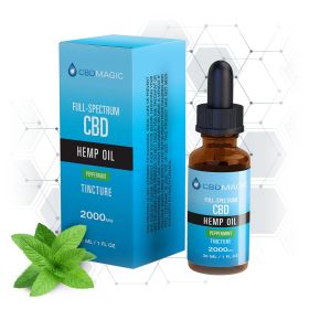 Full Spectrum CBD Oil (Dosages: 2000mg, Flavours: Peppermint)