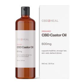 Organic CBD Castor Oil (CBD2HEAL) (Dosages: 600mg)