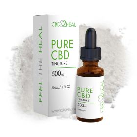 Pure CBD Oil Tincture (CBD2HEAL) (Dosages: 500mg)