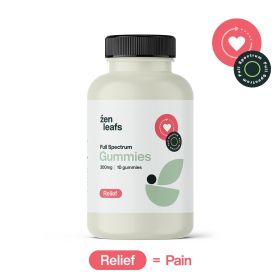 Full Spectrum CBD Gummies for Pain (Benefit: Relif, Dosages: 300mg)