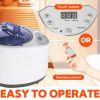 2.6L Sauna Steamer Machine,Portable Steamer for Sauna with Touch Button, Timer Display for Body Relaxation,110V US Plug